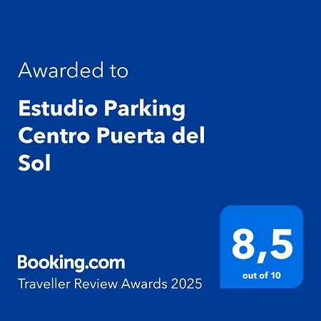 Estudio Parking Centro Puerta Del Sol Appartement